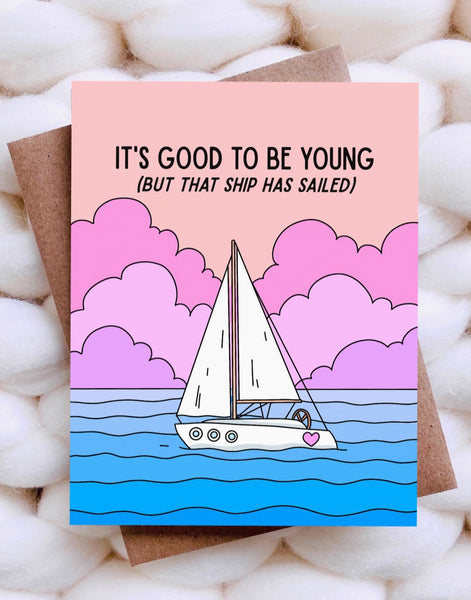 Ship Has Sailed Card
