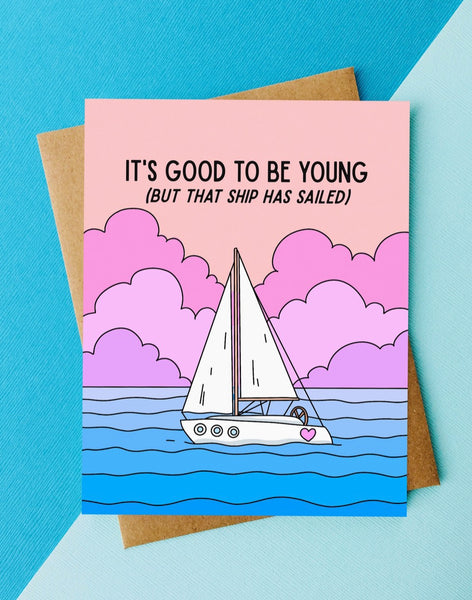 Ship Has Sailed Card