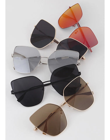 Oversize Cat Eye Sunglasses