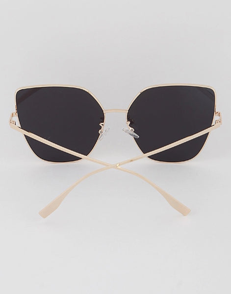 Oversize Cat Eye Sunglasses