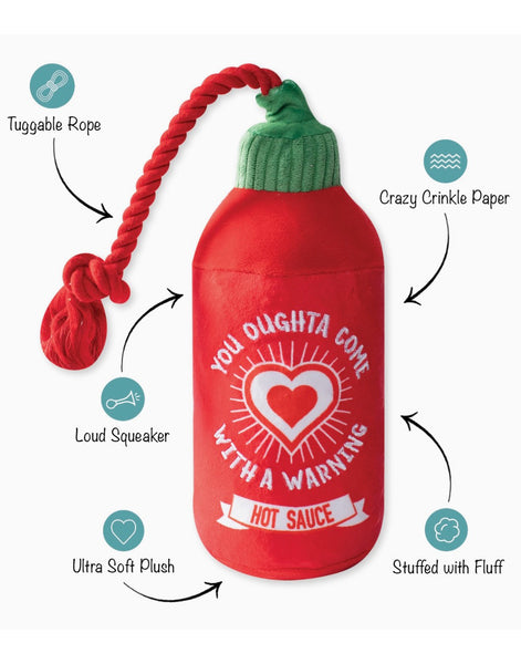 Hearts On Fire Dog Toy