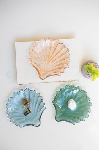 Glass Shell Bowl