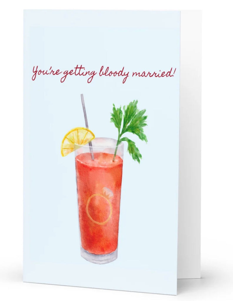 Bloody Married Card