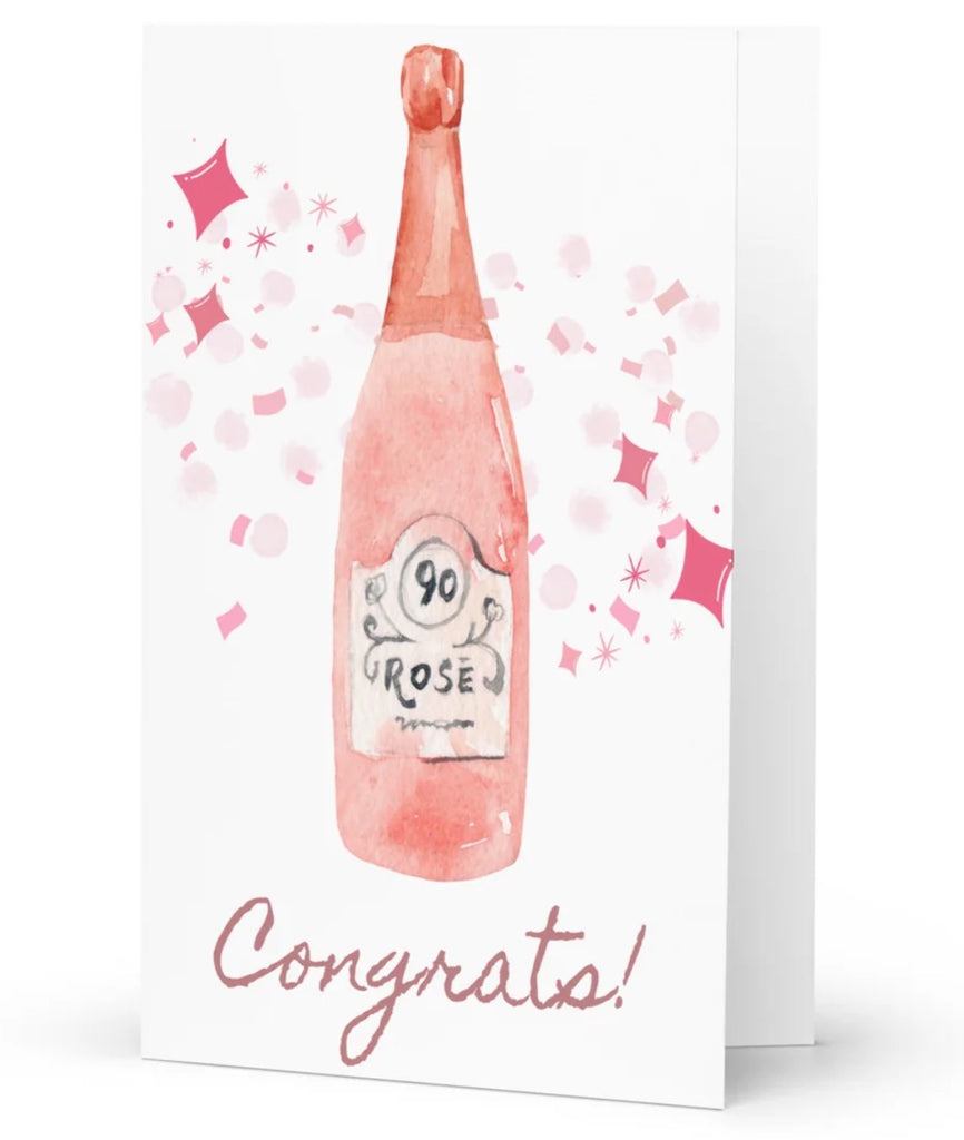 Congrats Rose Card