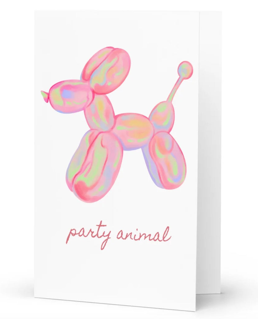 Balloon Animal Card