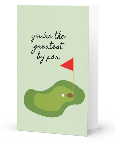 Greatest By Par Card