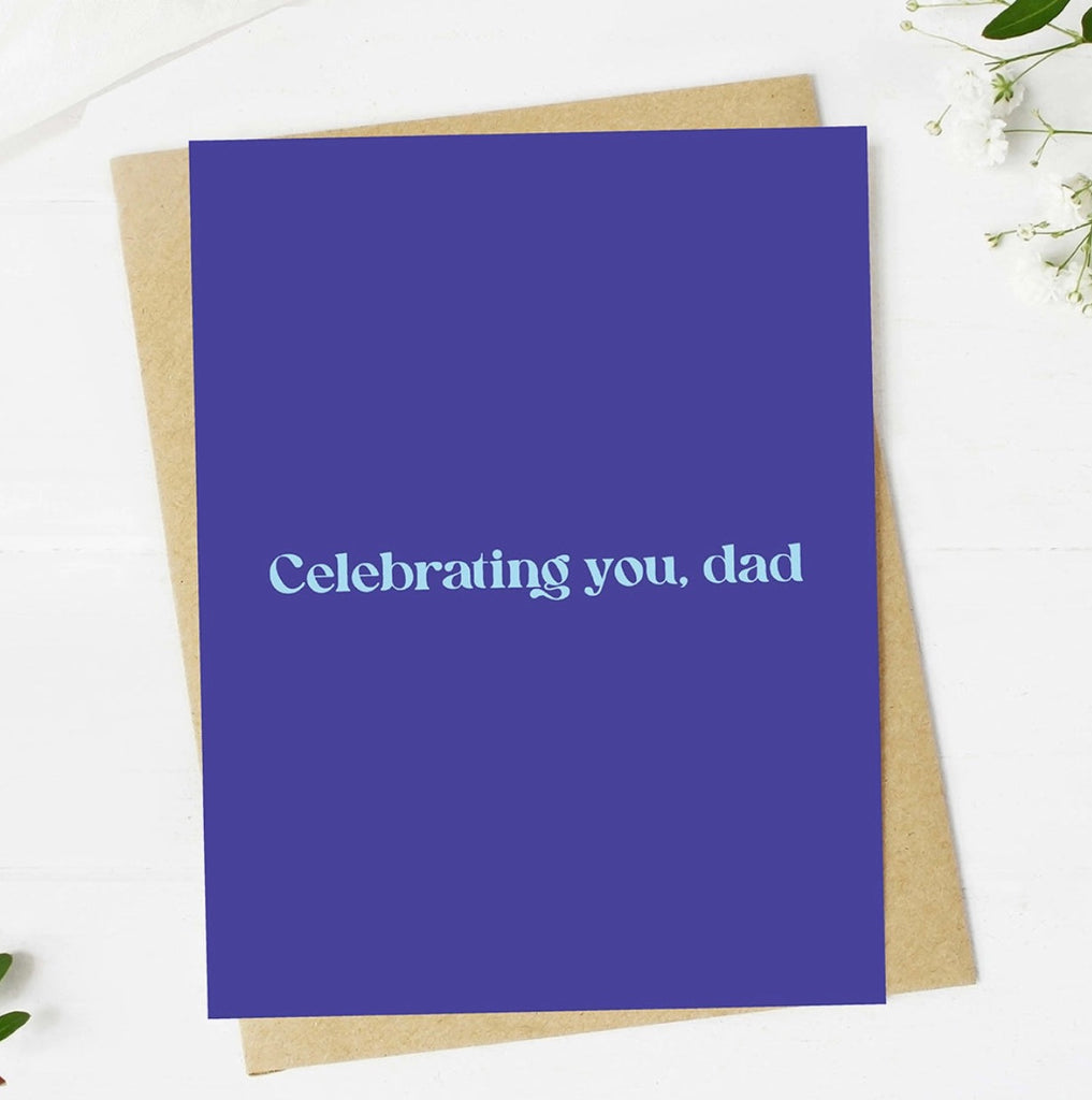 Celebrating Dad Card