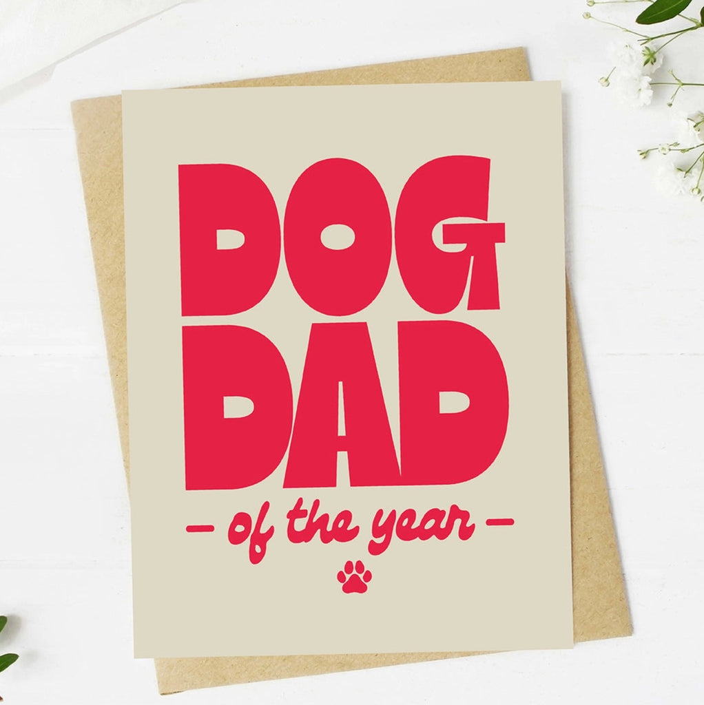 Dog Dad Year Card