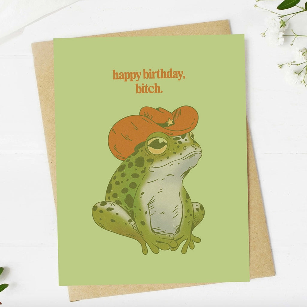 Toad Birthday B Card