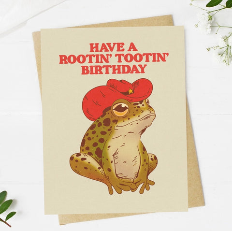 Rootin Tootin Card