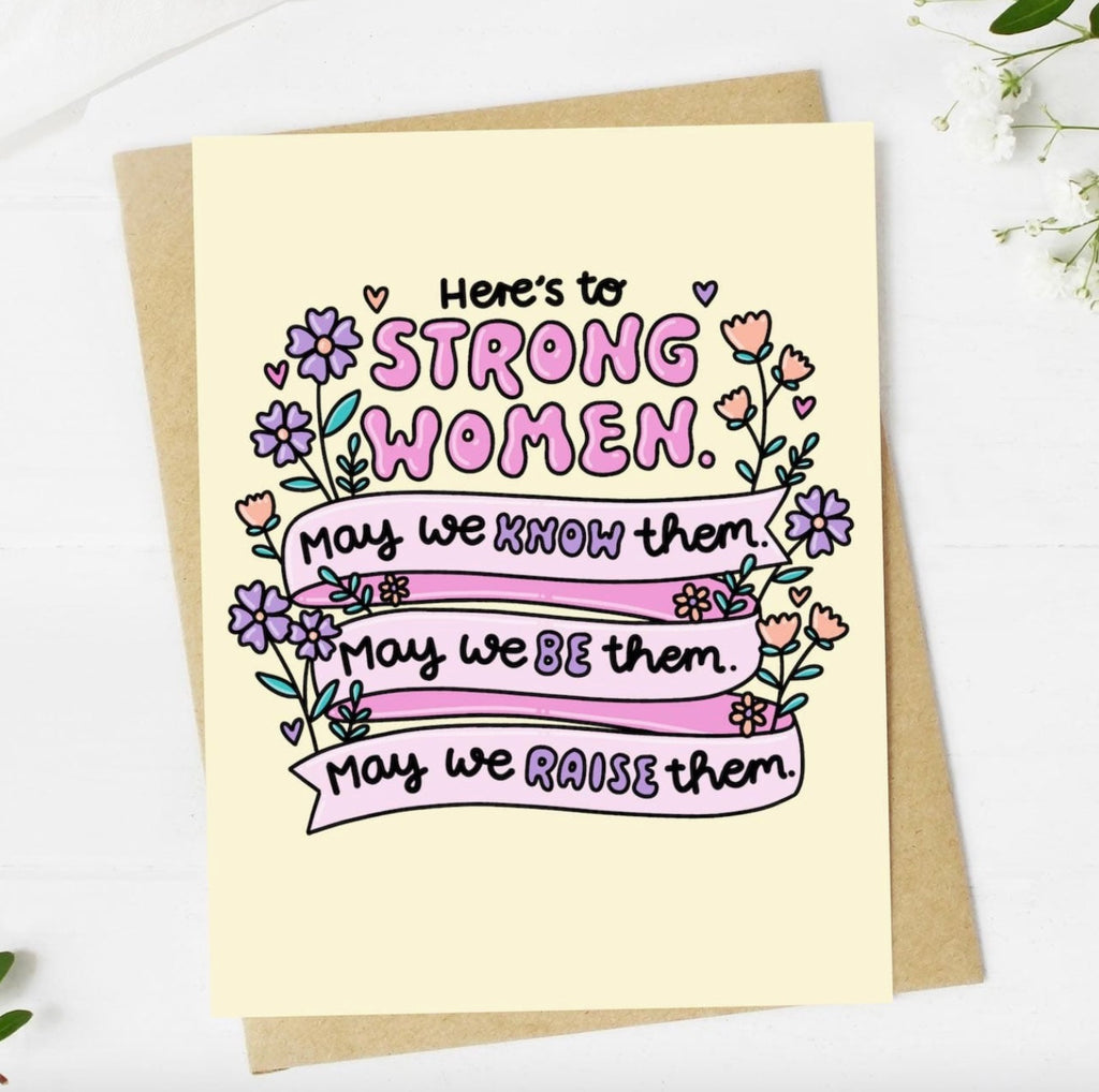 Strong Women Card