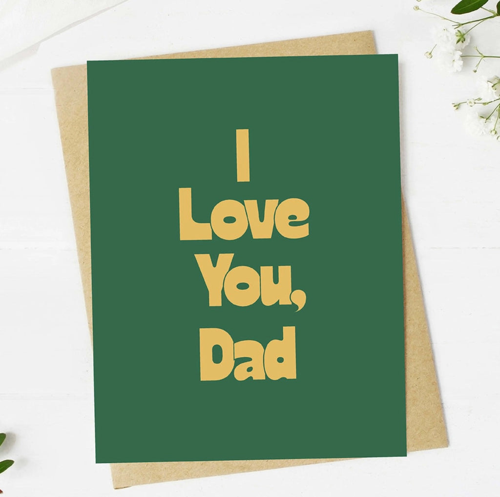 Love You Dad Card
