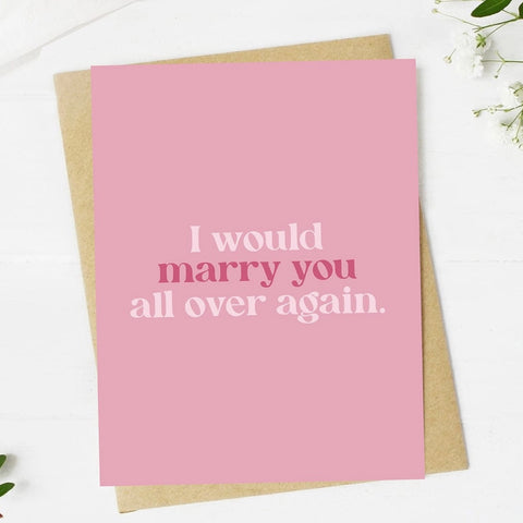 Marry You Again Card