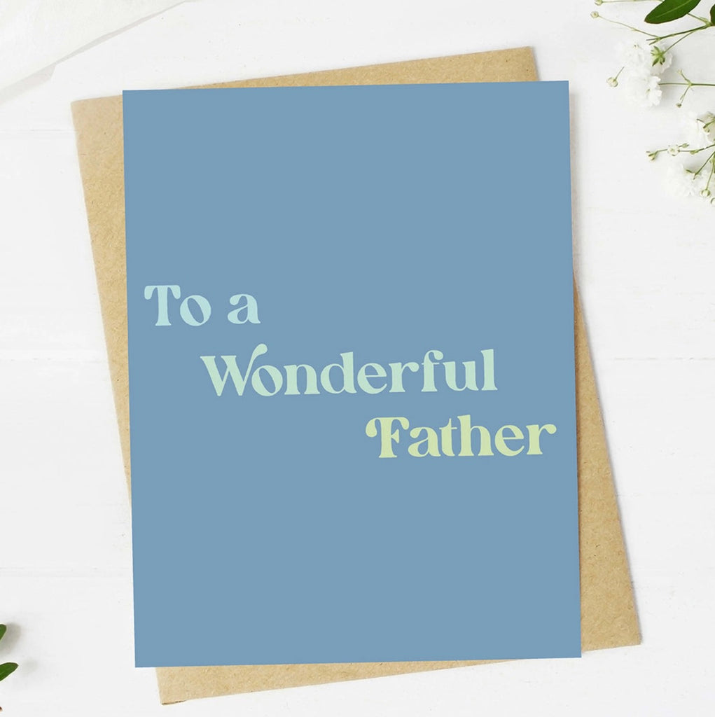Wonderful Father Card