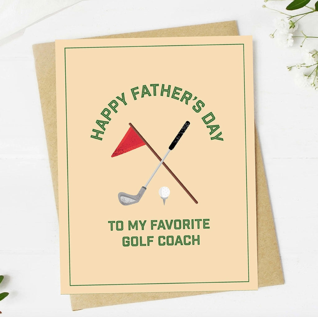 Golf Coach Card