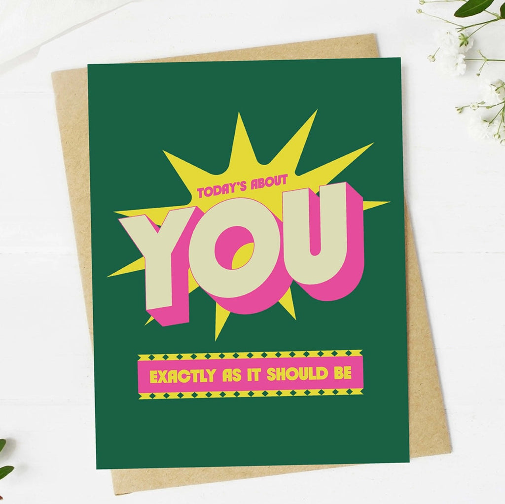 Today About You Card