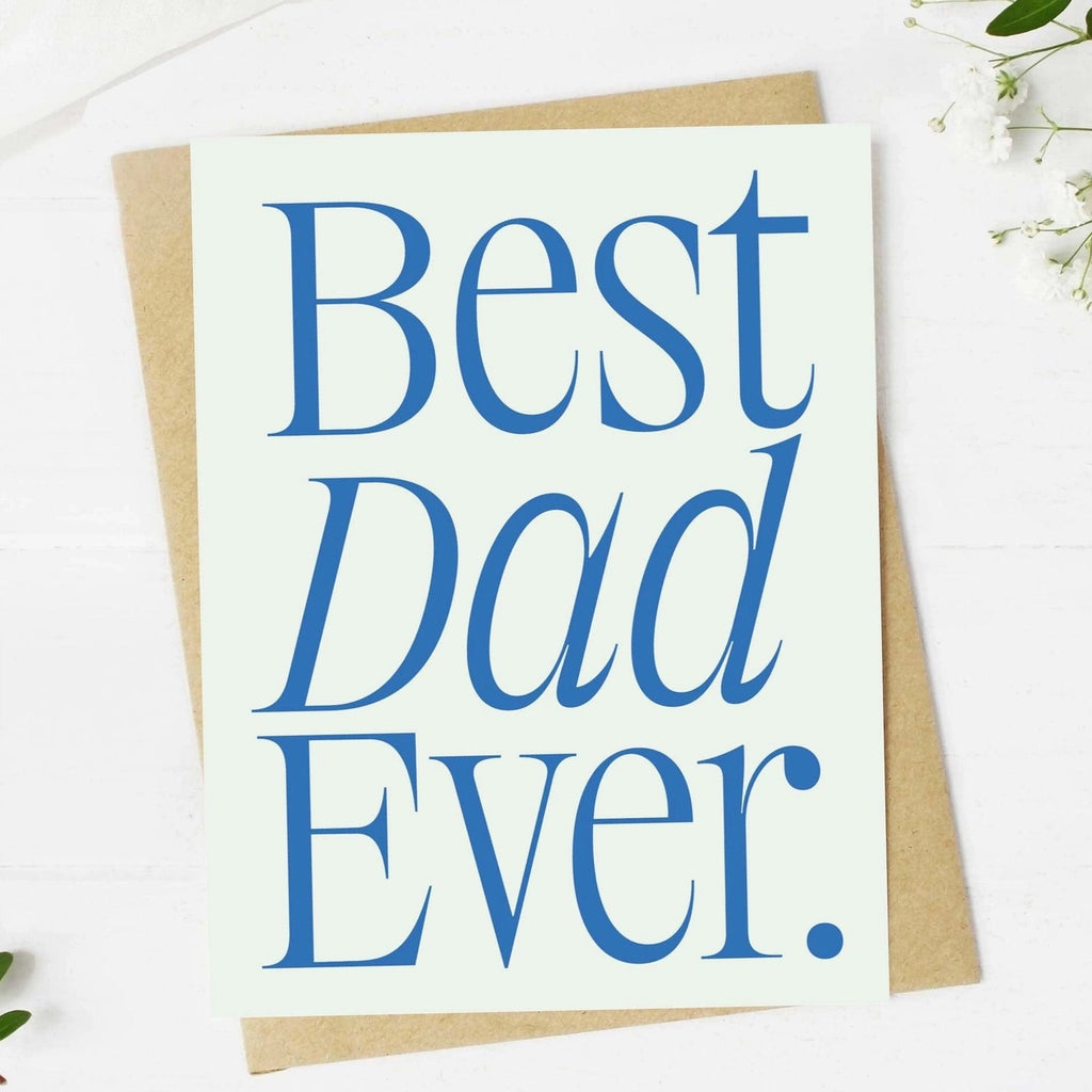 Dad Best Ever Card