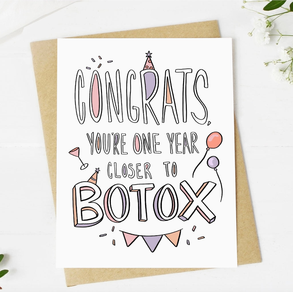 Closer To Botox Card