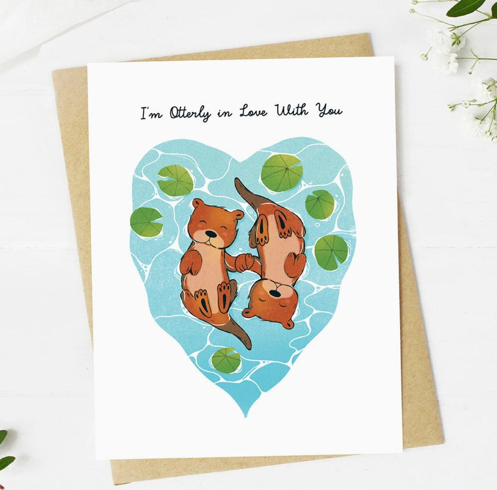 Otterly In Love Card
