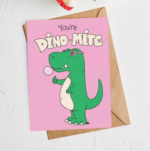 Dino-Mite Card