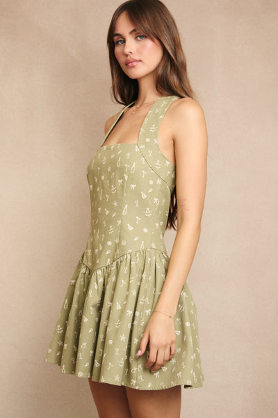 Summer Print Dress