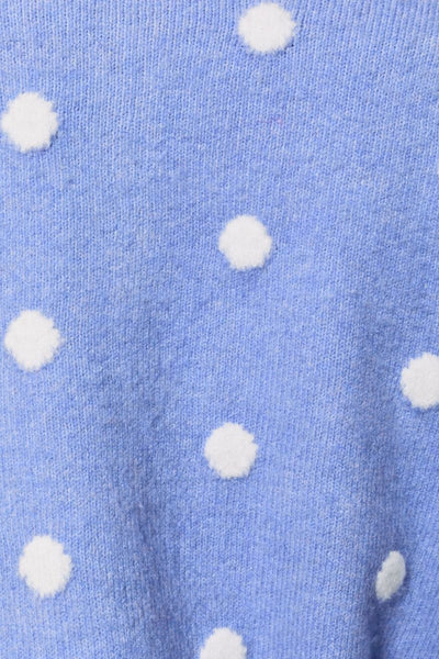 Playful Polka Dot Sweater Tee