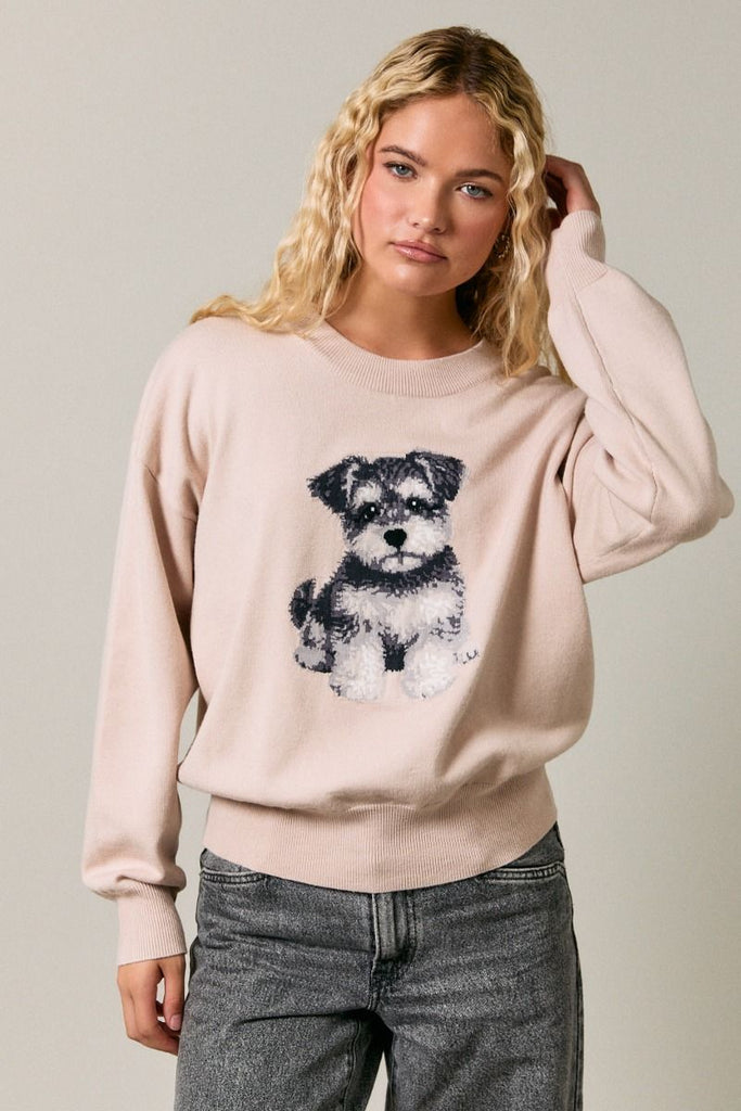 Puppy Dog Eyes Sweater