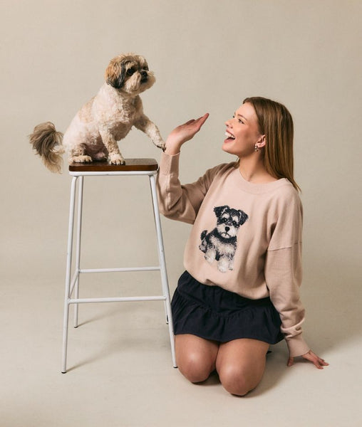 Puppy Dog Eyes Sweater