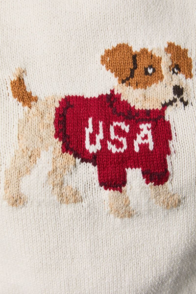 USA Pup Sweater Tee