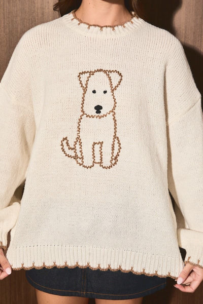 Stitched Dog Sweater
