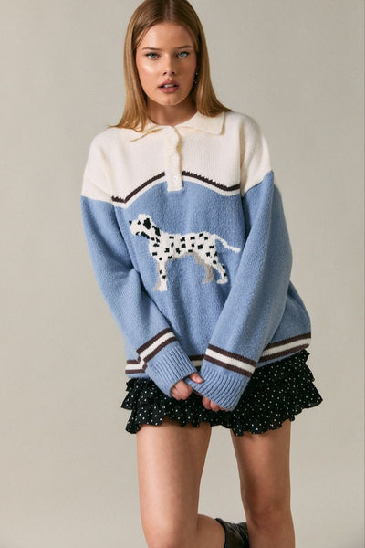 Dalmatian Sweater