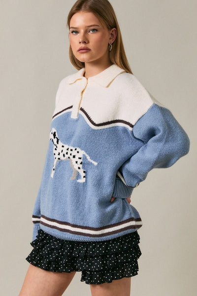 Dalmatian Sweater