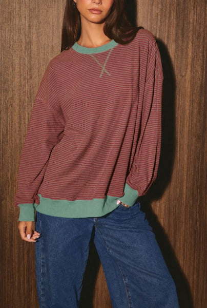 Stripes On Stripes Top