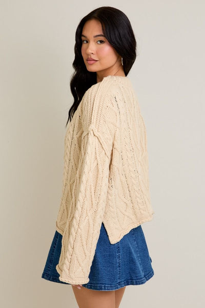 Kayla Cable Knit Sweater