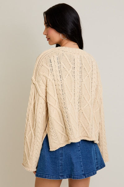 Kayla Cable Knit Sweater