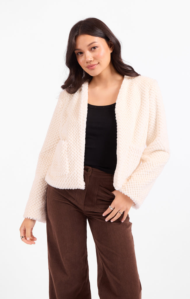 So Soft Faux Fur Jacket