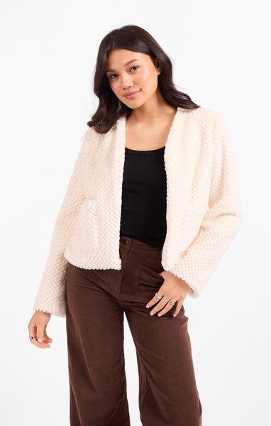 So Soft Faux Fur Jacket