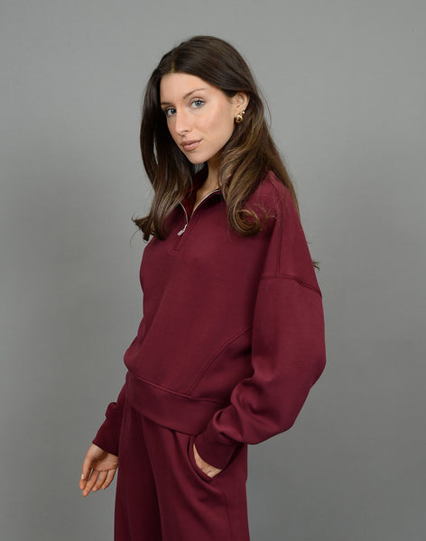 Tessa Half Zip Sweater