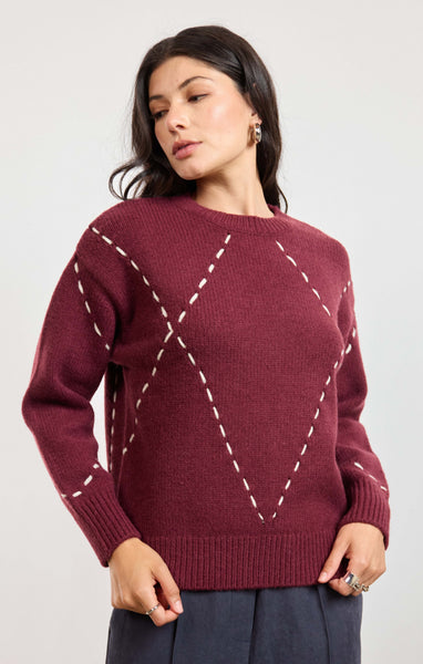 Pass The Merlot Sweater