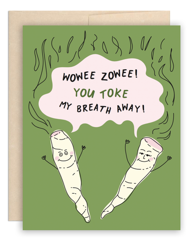 Toke Breath Away Card