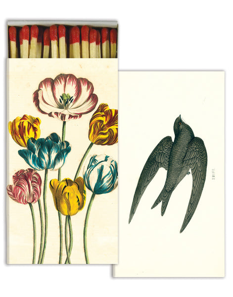 Tulips and Swift Match Box