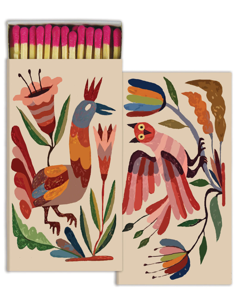 Mexican Birds Match Box