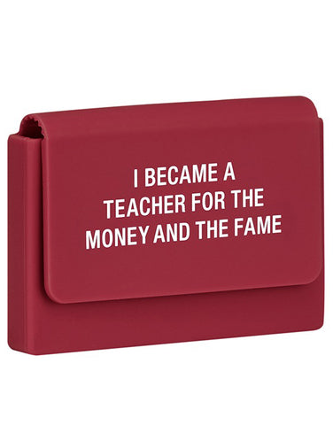 Teacher Card Case