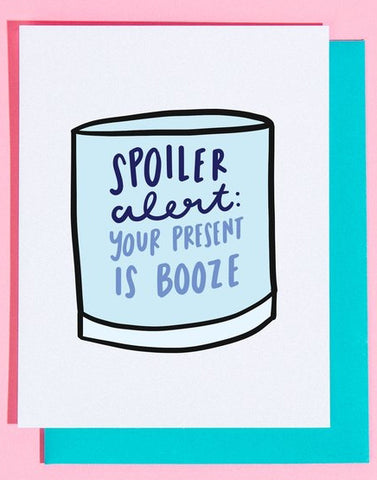 Spoiler Alert Card