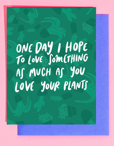 Love Plants Card
