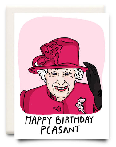 Happy Birthday Peasant Card