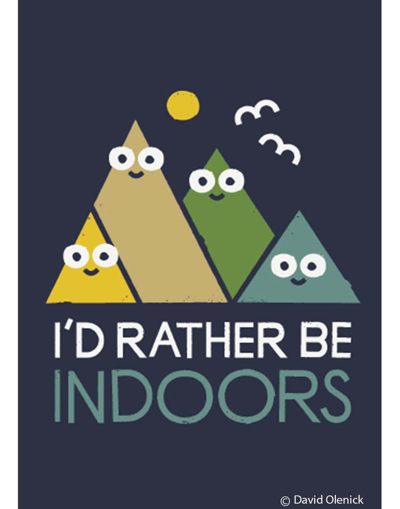 Rather Be Indoors Magnet