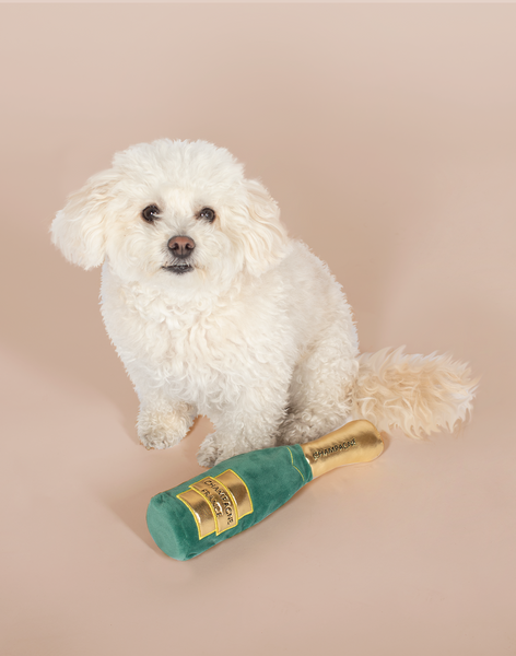 Champagne Dog Toy