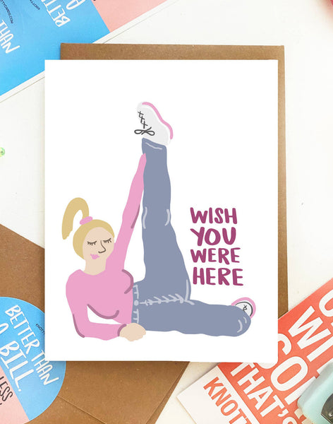 Wish You Were Here Card