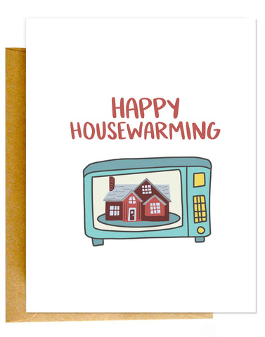 Housewarming Microwave Card